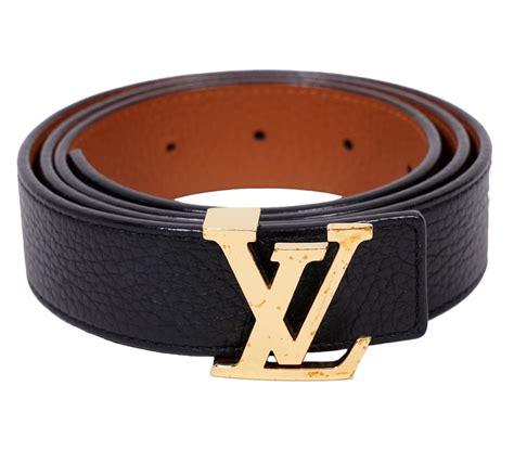 louis vuitton black belt gold buckle|authentic louis vuitton belt.